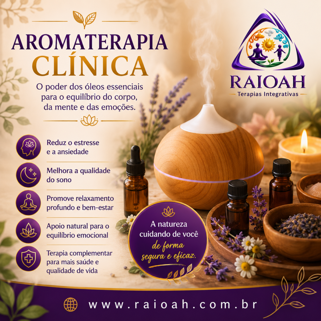 Aromaterapia Clínica: A Ciência e o Poder Terapêutico dos Óleos Essenciais