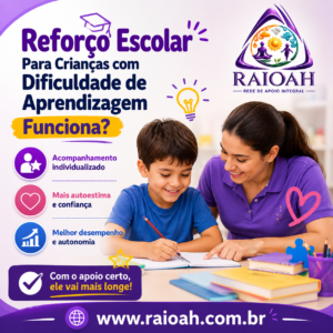 Artigo Reforço Escolar Para Crianças com Dificuldade de Aprendizagem Funciona