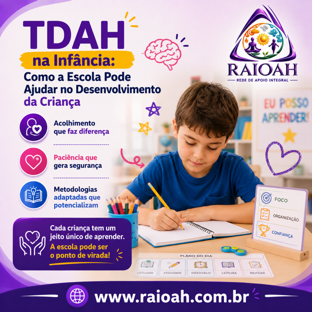Artigo TDAH na infancia como a escola pode ajudar no desenvolvimento da criança