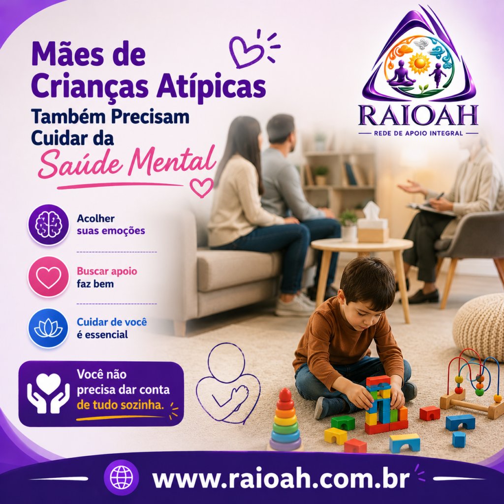 Artigo maes de criancas atipicas tambem precisam de saude mental