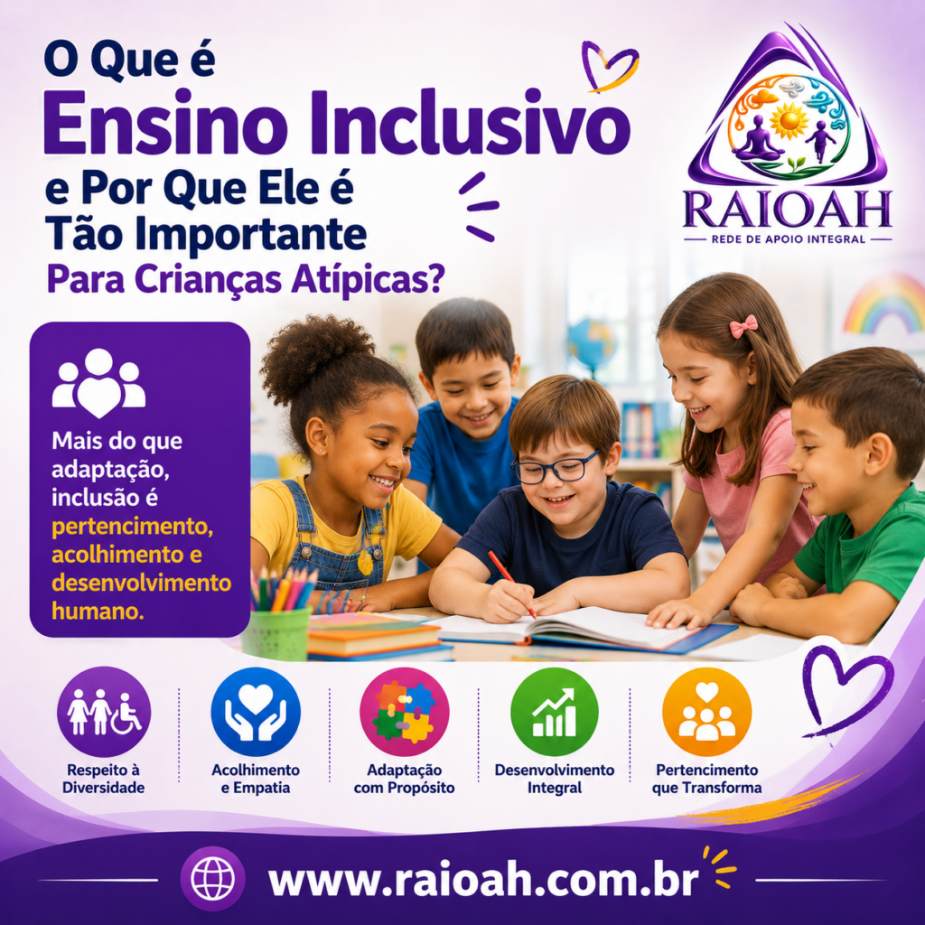 Artigo o que é ensino inclusovo e por que ele é tao importante para crianças atipicas