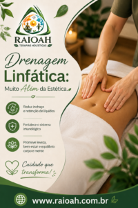 artigo sobre drenagem linfatica na raioah