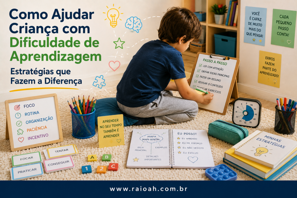 POST 6 Como Ajudar Criança com Dificuldade de Aprendizagem